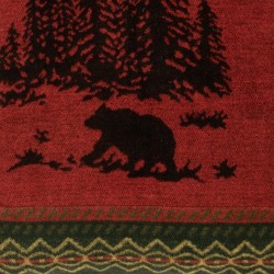 "Bear" wool blanket