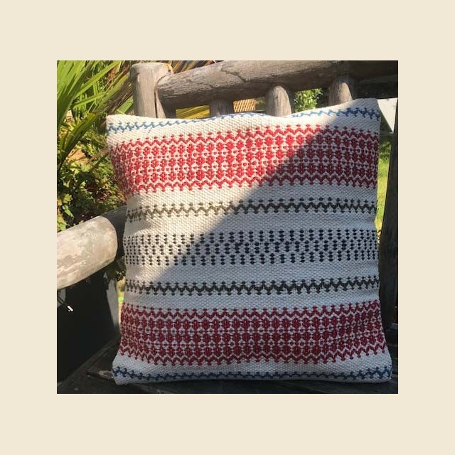 Coussin chacha rouge