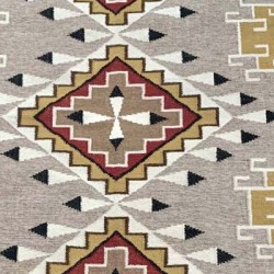 Grand tapis dessin Navajo