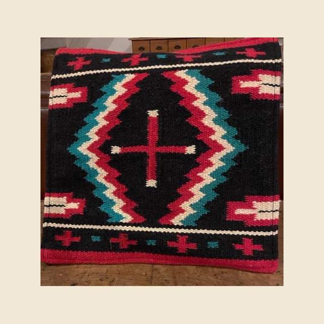 copy of Turquoise Wool Navajo Cushion